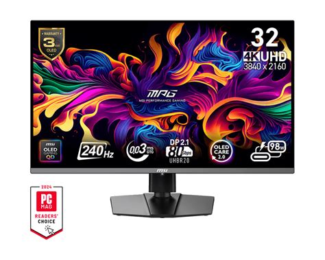 msi gaming monitor|MSI MPG 322URX QD.
